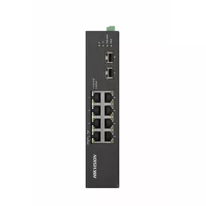 Hikvision DS-3T0510HP-E/HS сетевой коммутатор Неуправляемый Gigabit Ethernet (10/100/1000) Питание по Ethernet (PoE) Черный