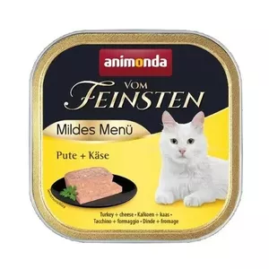ANIMONDA VOM FEINSTEN KASTRIERTE KATZEN влажный корм для кастрированных кошек Индейка Сыр 100 г