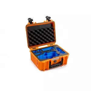 B&W 3000/O/MAVIC3 drona kameras soma Ciets futlāris Oranžs Polipropilēns (PP)