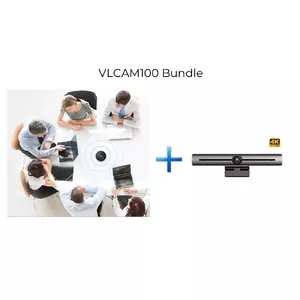 Vivolink VLCAM100-ULTIMATE videokonferenču kamera 8,28 MP Melns 3840 x 2160 pikseļi CMOS