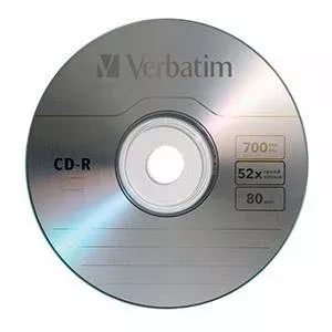 CD-R 80/700Mb VERBATIM 52x  цена за 1CD в упаковке100 шт