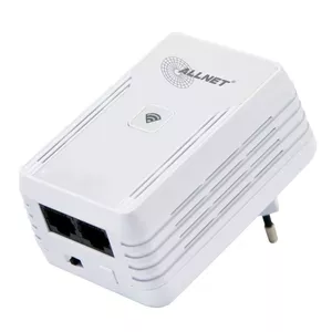 ALLNET ALL1682511V2 сетевой адаптер PowerLine 500 Мбит/с Подключение Ethernet Wi-Fi Белый 1 шт