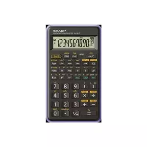 Калькулятор SHARP - EL-501T - фиолетовый (упаковочная коробка)