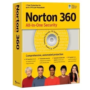 NortonLifeLock Norton 360 (EN) WinXP/Vista 5 users Office suite 5 лицензия(и) Английский