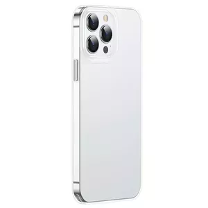 Baseus Simple iPhone 13 Pro tok (átlátszó, fehér)