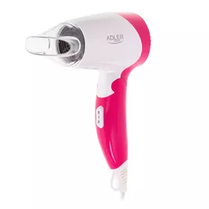 Adler AD 2259 hair dryer 1200 W Pink, White