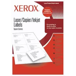 Xerox Labels 210 x 148.5 mm A4 100 sheets pašlīmējošā etiķete Balts 200 pcs