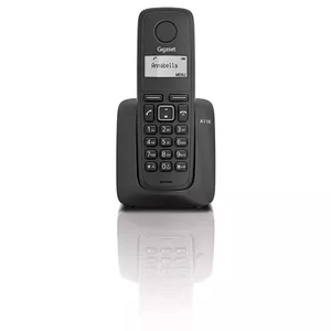 Gigaset A116 DECT телефон Идентификация абонента (Caller ID) Черный