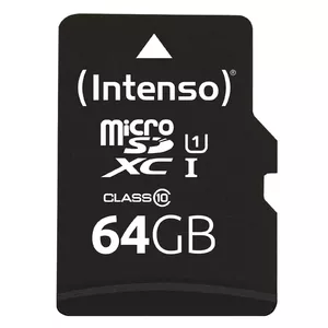 Intenso 3424490 карта памяти 64 GB MicroSD UHS-I Класс 10