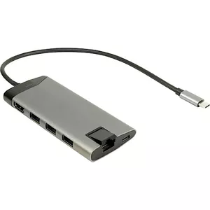 Inter-Tech GDC-802 USB 3.2 Gen 1 (3.1 Gen 1) Type-C Серый