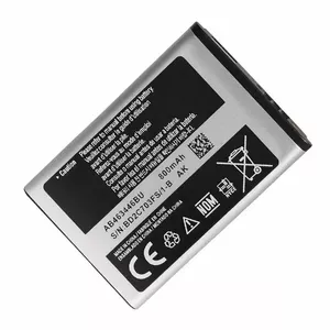 ОЕМ Аккумулятор для Samsung E1120 E250 E900 Li-Ion 800mAh AB463446BU (OEM)