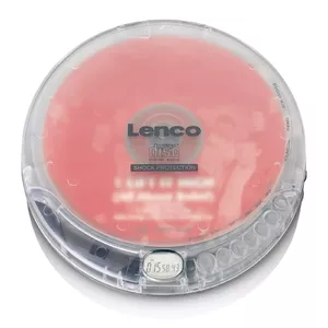 Lenco CD-202TR проигрыватель компакт-дисков Персональный СД плеер Прозрачный