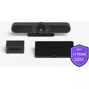 Logitech One year extended warranty for small room solution with Tap and MeetUp