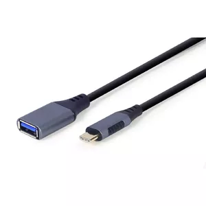 Gembird A-USB3C-OTGAF-01 USB kabelis 0,15 m USB 3.2 Gen 1 (3.1 Gen 1) USB C USB A Pelēks