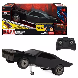 DC Comics The Batman Turbo Boost Batmobile Radiovadāms (RC) modelis Auto Elektrodzinējs 1:15