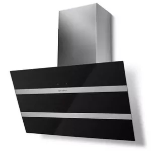 FABER S.p.A. Steelmax Wall-mounted Black, Stainless steel 730 m³/h B