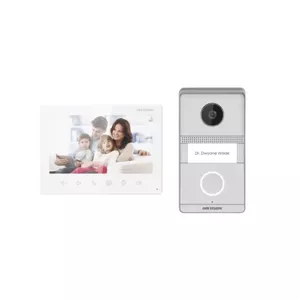 Hikvision DS-KIS101-P/SURFACE видеодомофон 2 MP 17,8 cm (7") Серебристый, Белый