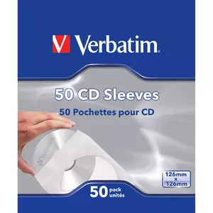Verbatim Кармашки для CD — по 50 шт. в пачке