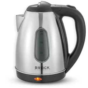 Brock Electronics WK 0601 SS электрический чайник 1,8 L 1500 W Серебристый