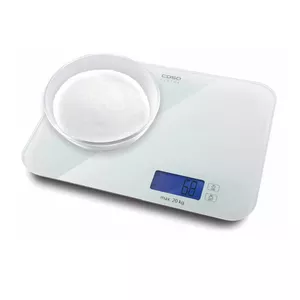 Caso Dizainera virtuves svari LX 20 03294 Maksimālais svars (ietilpība) 20 kg, Graduācija 5 g, balts
