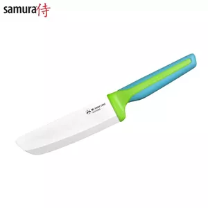 Samura My little Chef Эко Материала безопасный Ceramic Knife for Kids from 6 years age 128 mm 82-84 HRC 