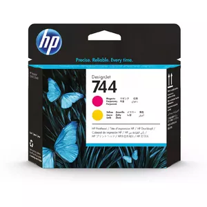 HP 744, Печатающая головка DesignJet, Пурпурная/Желтая