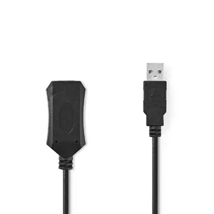 Nedis CCGP60EXTBK50 USB кабель 5 m USB 2.0 USB A Черный