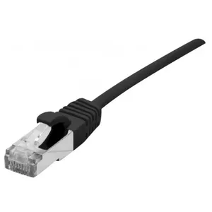 Dexlan 858737 сетевой кабель Черный 1 m Cat6a S/FTP (S-STP)