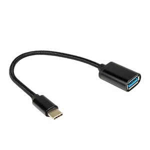 Inter-Tech 88885582 USB кабель USB 3.2 Gen 1 (3.1 Gen 1) USB C USB A Черный