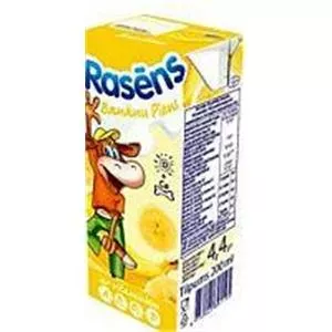 Молоко RASEN банановое, 200 мл Пищевой союз