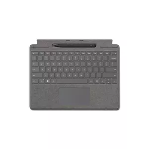 Microsoft Surface Pro Signature Keyboard with Slim Pen 2 Платиновый Microsoft Cover port QWERTY Английский