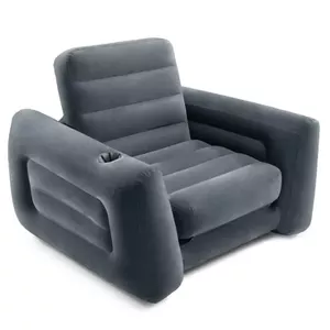 Intex Pull-Out Chair Vienvietīgs krēsls Pelēks