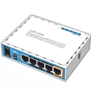 Mikrotik HAP ac lite 733 Мбит/с Белый Питание по Ethernet (PoE)