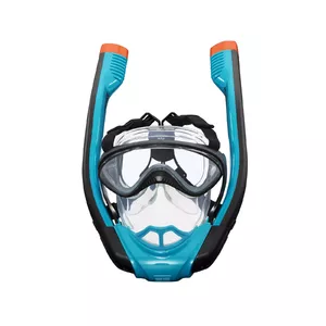 Bestway 24060 zemūdens niršanas maska Melns, Zils, Oranžs, Caurspīdīgs Pieaugušo
