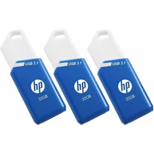 PNY x755w Triple Pack USB флеш накопитель 32 GB USB тип-A 3.2 Gen 1 (3.1 Gen 1) Синий, Белый