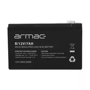 Armac B/12V/7AH аккумулятор для ИБП Герметичная свинцово-кислотная (VRLA)