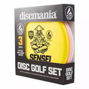 Discgolf diskų rinkinys Active 3 Soft DisckSet