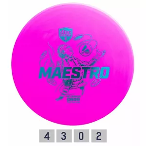 Discgolf Midrange Driver MAESTRO 4/3/0/2 Pink