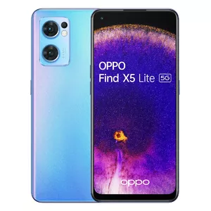 OPPO Find X5 Lite 16,3 cm (6.43") Две SIM-карты Android 12 5G USB Type-C 8 GB 256 GB 4500 mAh Синий