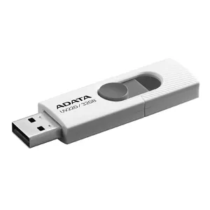 ADATA UV220 USB флеш накопитель 32 GB USB тип-A 2.0 Серый, Белый