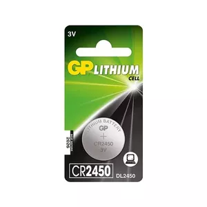 GP Batteries Lithium Cell CR2450 Батарейка одноразового использования Литиевая