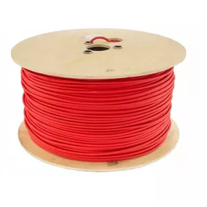 Солнечный кабель 4 мм / красный / катушка 500 м