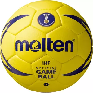 Мяч гандбольный соревновательный MOLTEN H3X5001-HBL синт.кожа размер 3