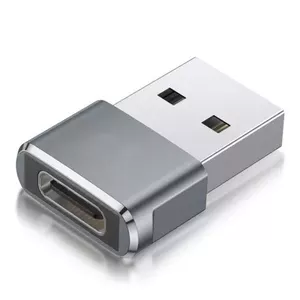 Fusion OTG adapter USB 3.0 to USB-C 3.1 silver color