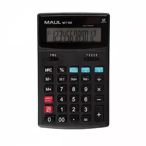 MAUL MCT 500 kalkulators Kabata Displeja kalkulators Melns