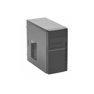 EUROCASE MC 278 EVO melns, mikro tornis, 2xAU, 2x USB 2.0, 1x USB 3.0, bez barošanas bloka