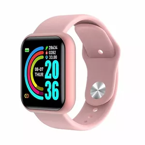 iWear M8 Smart & Fit Watch with Full Touch 1.3'' IPS Media control / HR / Blood pressure / Social Pink