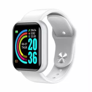 iWear M8 Smart & Fit Watch with Full Touch 1.3'' IPS Media control / HR / Blood pressure / Social White