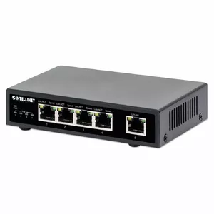Intellinet 561839 tīkla pārslēgs Gigabit Ethernet (10/100/1000) Power over Ethernet (PoE) Melns