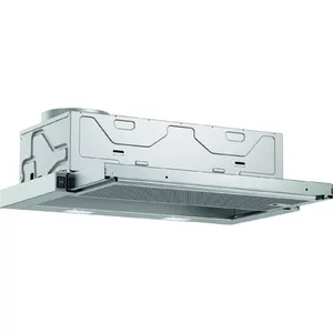 Bosch Serie 2 DFL064W53 cooker hood Semi built-in (pull out) Silver 388 m³/h B